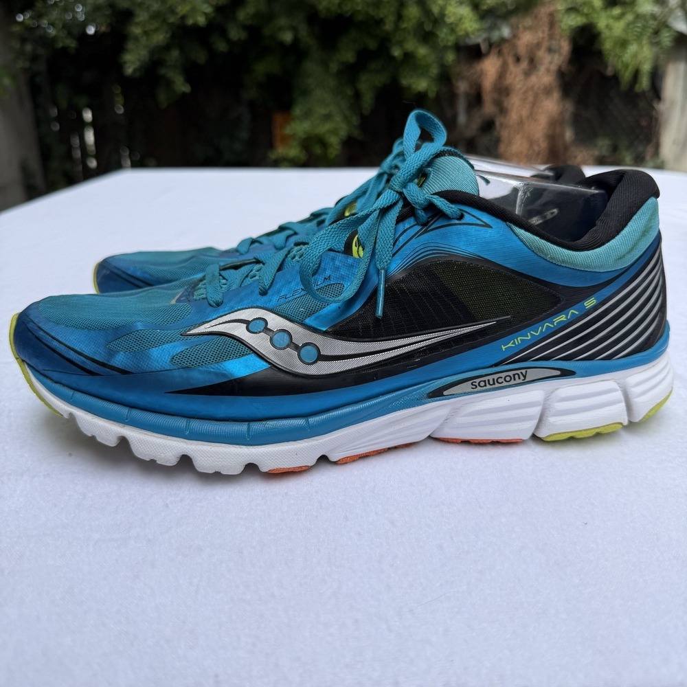 Saucony Kinvara 5 Mens Shoes 13 Blue Running Athletic Gym‎ Performance S20238-1